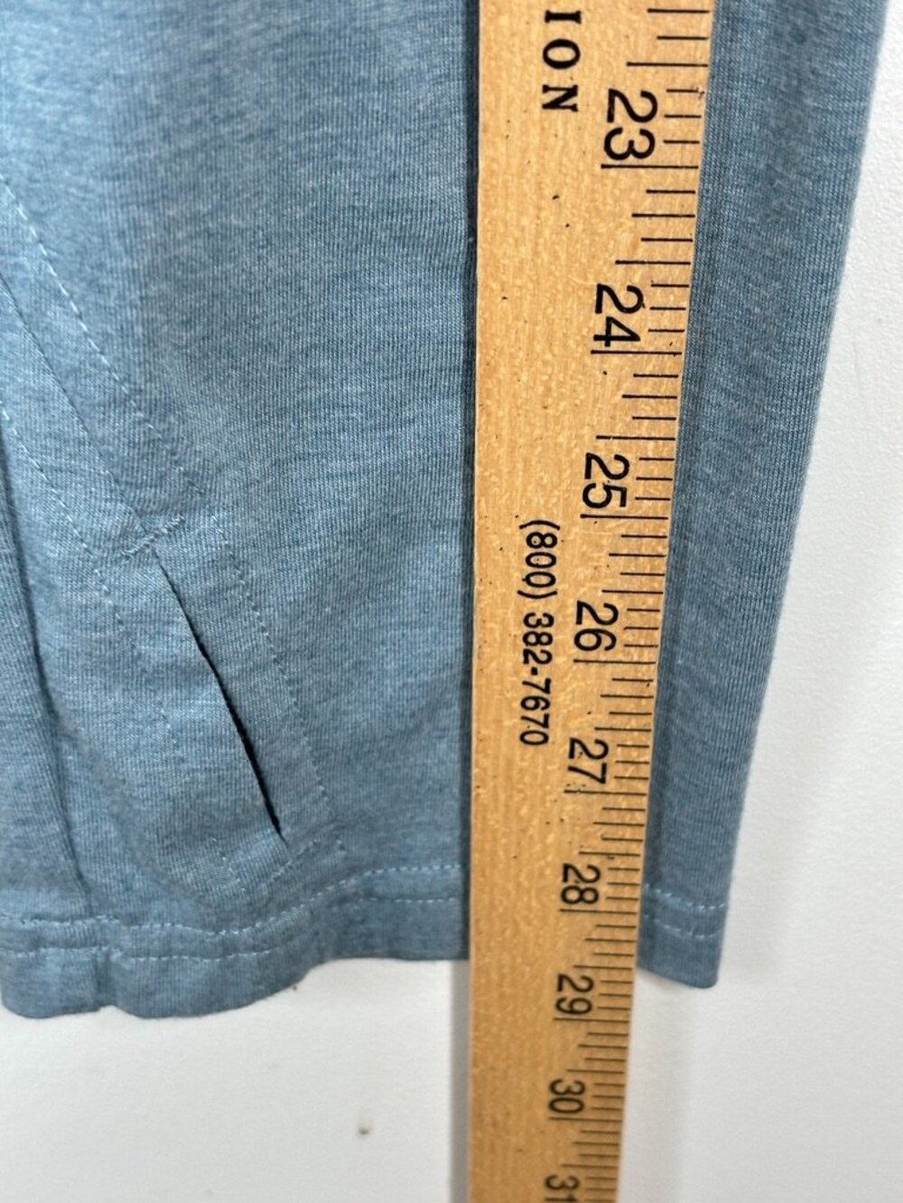 Free Fly Bamboo Shade Hoodie Hooded Shirt 3XL Long Sleeve Slate Blue Thumb Holes - Picture 10 of 10